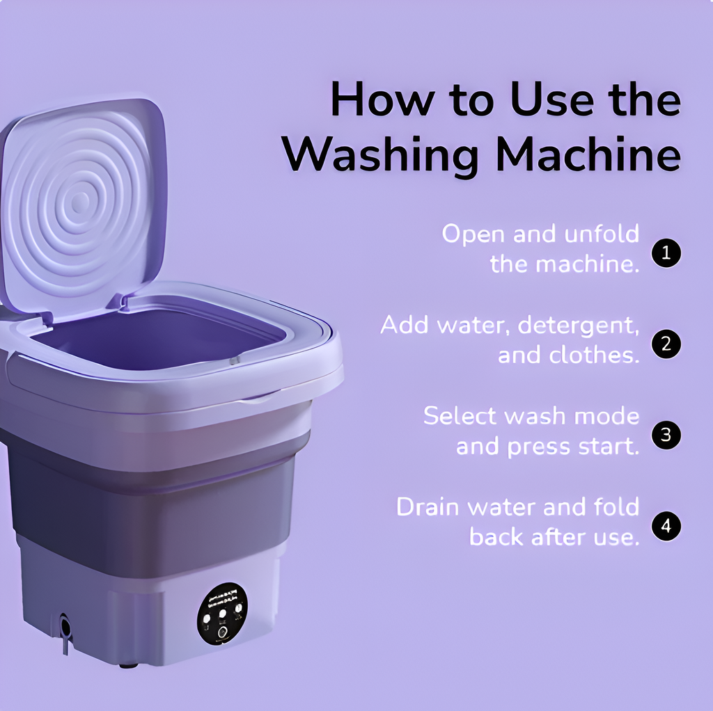 Foldable Washing Machine